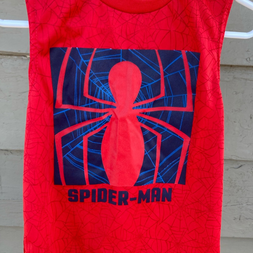 Red Spider-Man Sleeveless Shirt